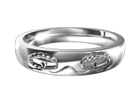 Women's Orthodox Wedding Bands